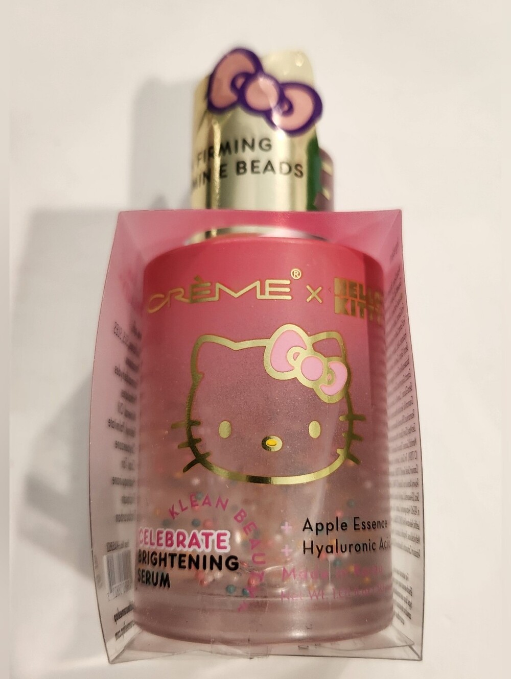 The Creme Shop Hello Kitty Brightening Apple Essence Serum 1 Oz Clean Skincare